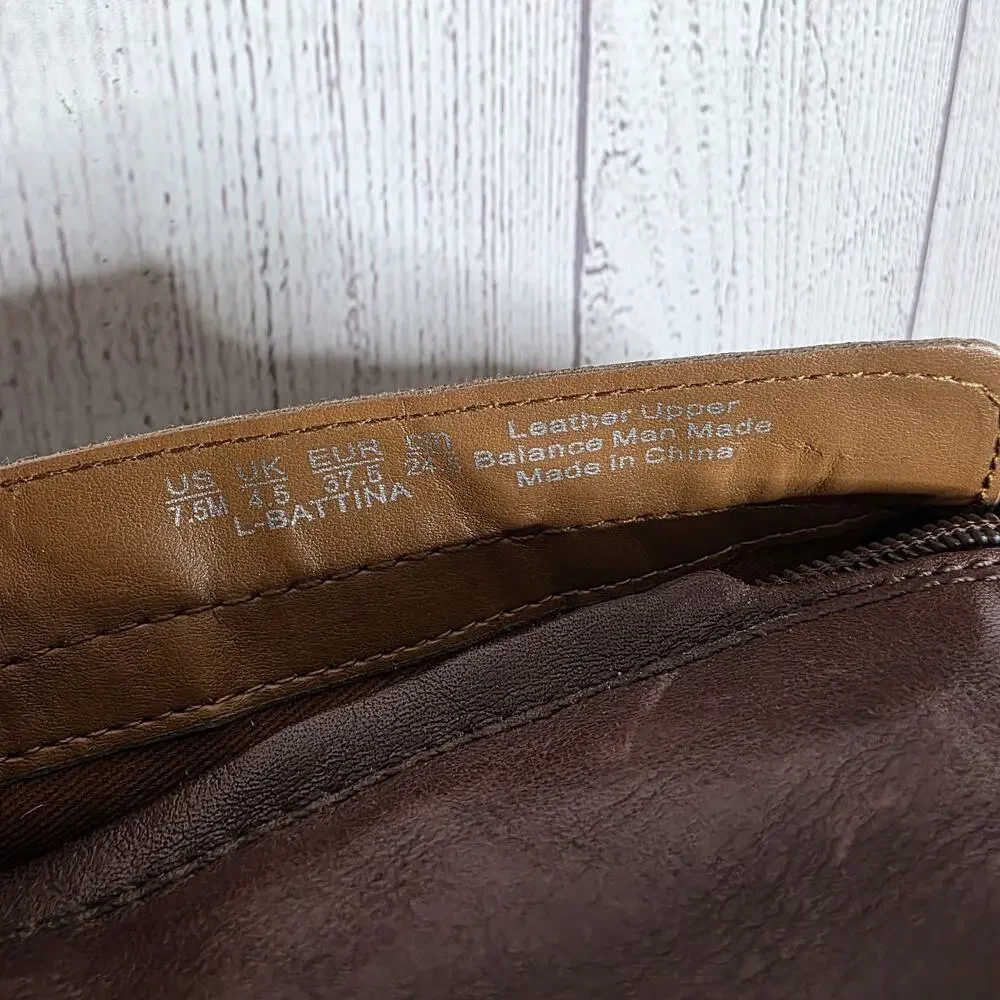 Franco Sarto Battina Brown Leather Over the Knee Boots Riding Tall - 7.5 M